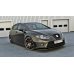 Накладка сплиттер на передний бампер на Seat Leon II 1P1 Cupra / FR